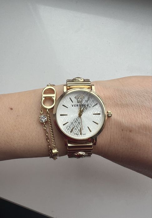 Zegarek Versace zloty