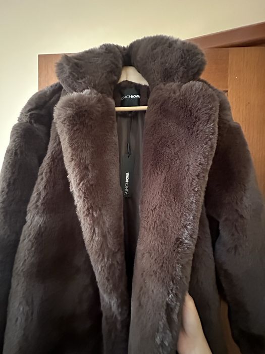 Casaco de pêlo FashionNova novo com etiqueta