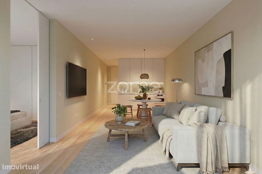 Apartamento T1 Novo - Fração AC - Empreendimento Metro Life