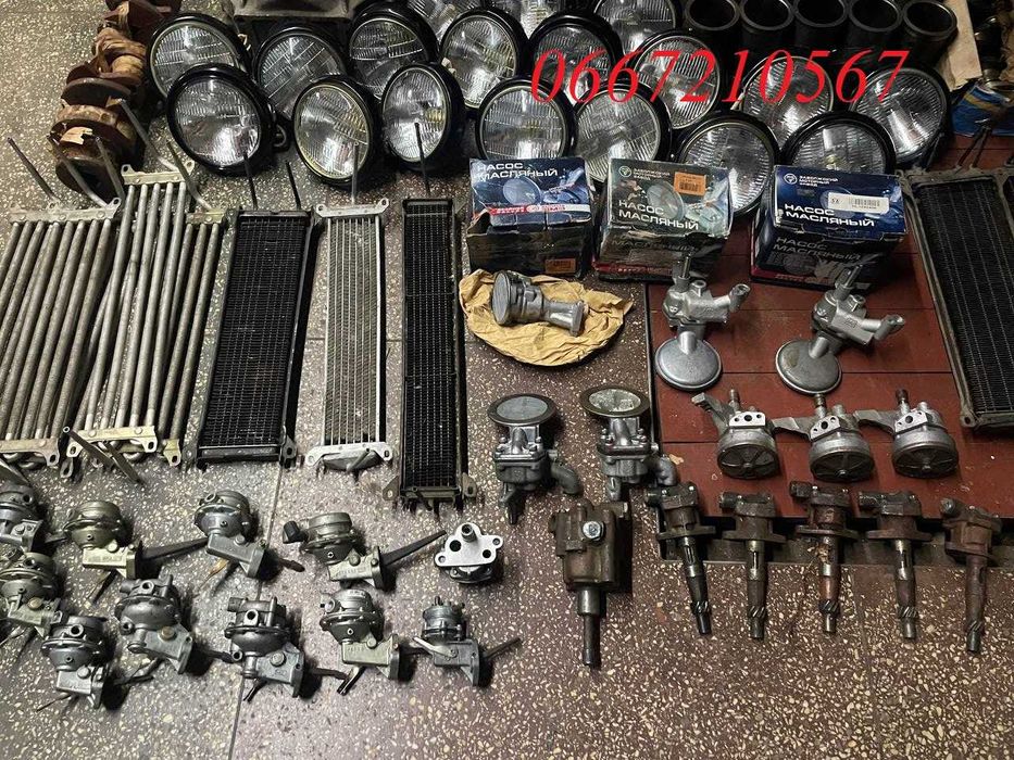 Масляні радіатори, маслонасоси, бензонасоси Газ 51, Газ 52, Уаз, Волга
