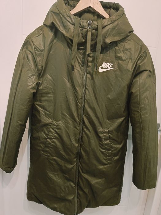 Kurtka Nike khaki dwustronna S