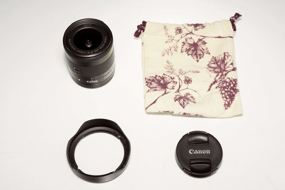 Obiektyw szerokokątny CANON EF-M 11-22mm f/4-5.6 IS STM + Osłona EW-60E # Gwarancja FV