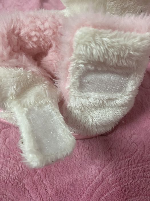 buciki futerkowe na rzepy