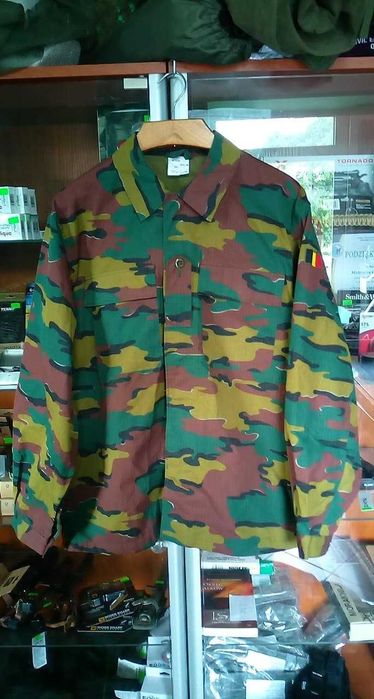 Bluza Armia Belgia Jigsaw camo ripstop r.XXL/S Unikat
