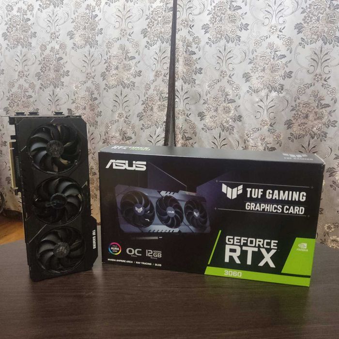 Відеокарта GEFORCE RTX 3060 Asus TUF Gaming