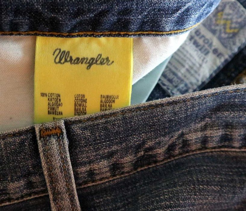 Wrangler Alaska spodnie jeansy W38 L34 100% bawełna pas 2 x 50 cm