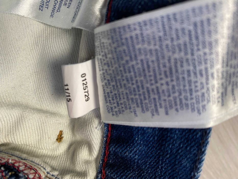 TOMMY HILFIGER r.34/34 oryginalne spodnie jeansowe męskie