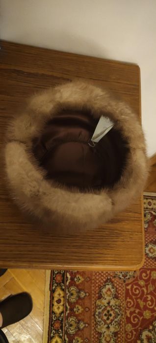 Шапка норкова нова 56 розмір
