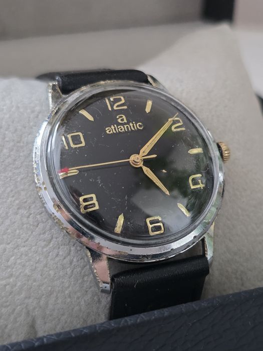 Zegarek Atlantic Worldmaster Super 21 Jewels Mechaniczny Swiss