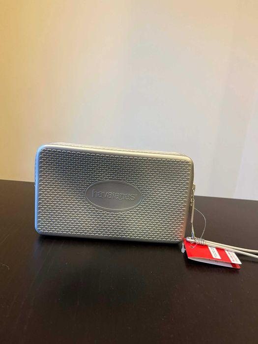 Bolsa Havaianas Mini Plus Cool Metallic prateado
