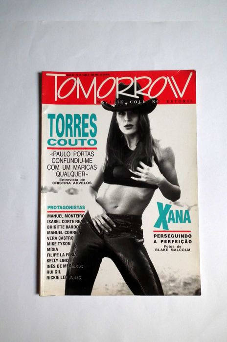 Revista Tomorrow (extinta) Nº 15, Maio 1992. Xana Nunes. Envio grátis.