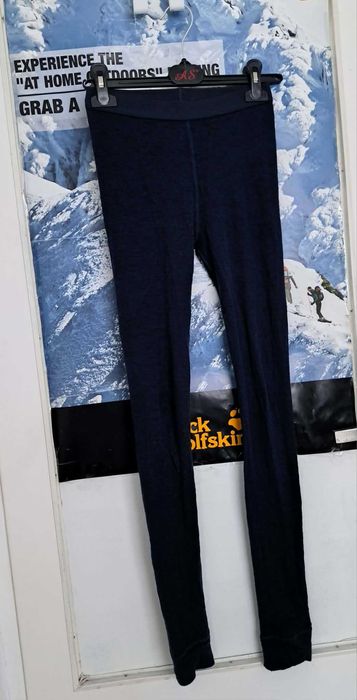 Leginsy termiczne dla chlopca 158/164 100% wełna merino