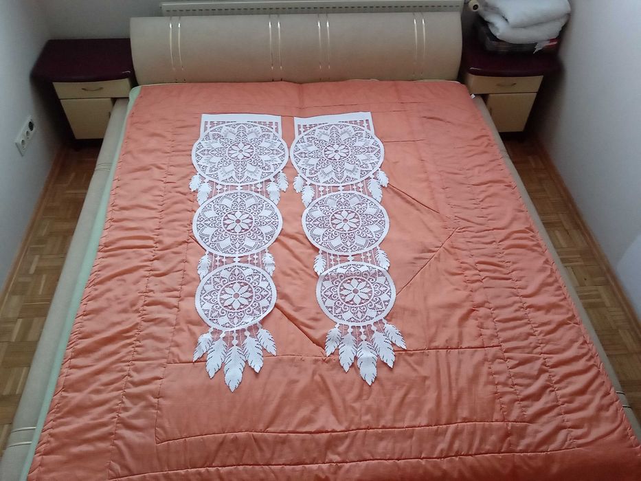 Panel ażurowy firanka czarny 130x45