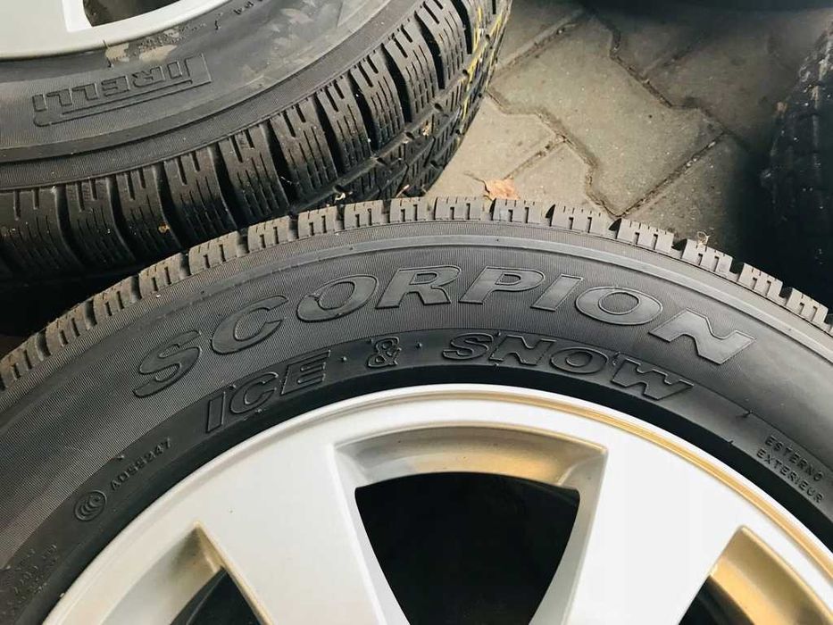 koła volvo xc 235/65r17 pirelli zima