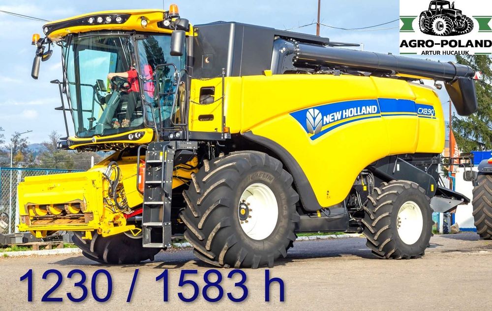 Комбайн NEW HOLLAND CX 8.90 - 1230/1583h + GPS-AUTOPILOT + VARIO 7,62м