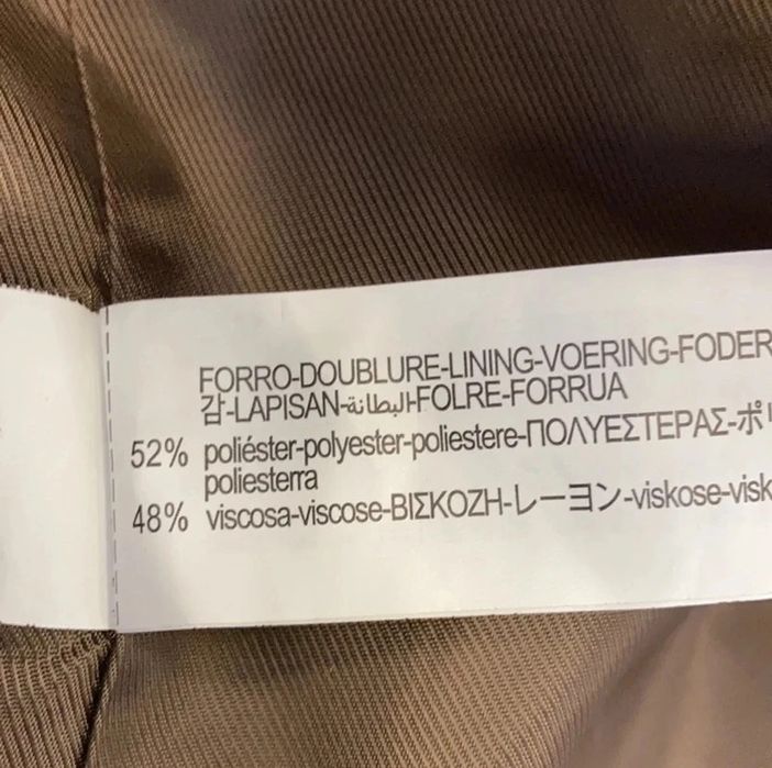 Brązowa marynarka ZARA