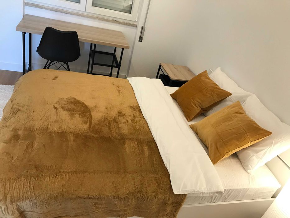 3 Quartos com cama de casal