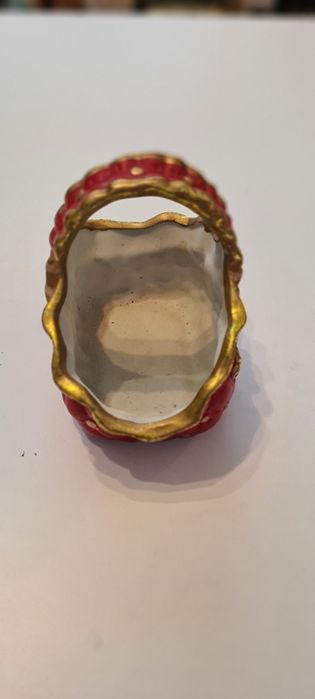 Ozdobny koszyczek PRL