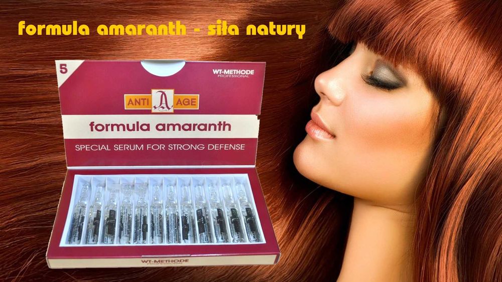 WT-Methode Professional – Formula Amaranth (Anti-Age) + krem do rąk GRATIS