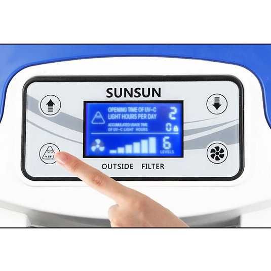 Filtro externo HW-3000 UV SunSun