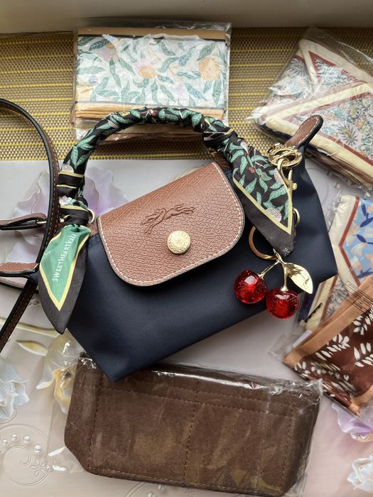 Сумочка longchamp mini +подарунок сумка лонгчамп