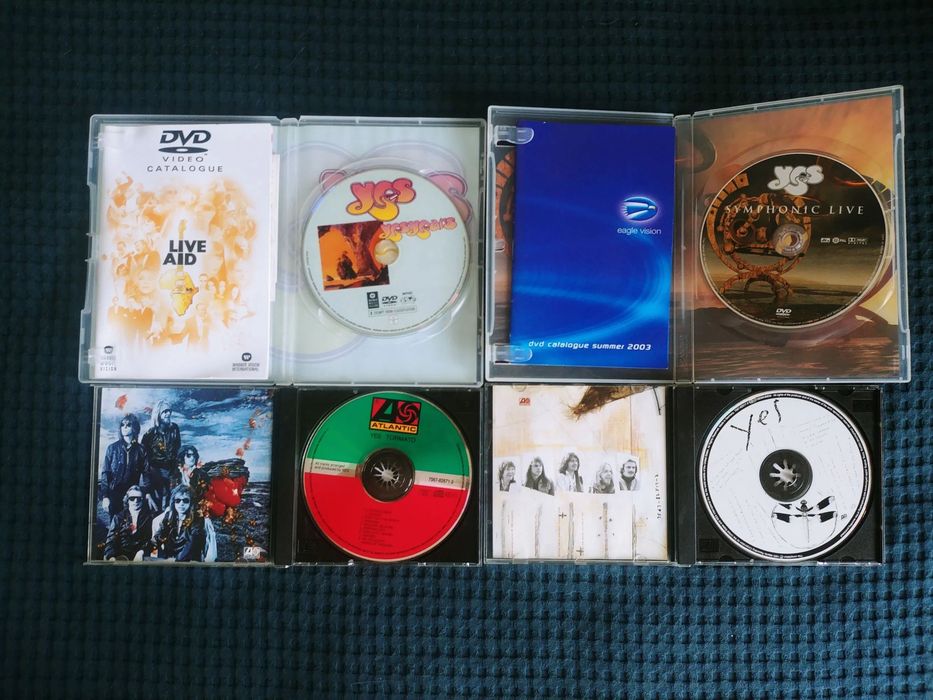 YES - 2 Dvds + 2 Cds
