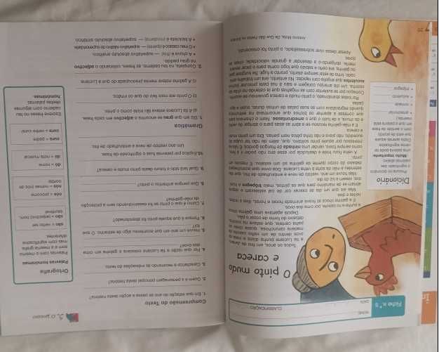 Caderno de Atividades 4º ano Lingua Portuguesa Giroflé