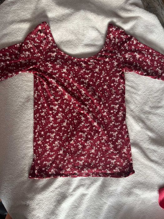 Bluzka kwiaty kwiatki