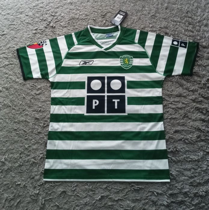 Koszulka piłkarska Sporting Lisbona 2003/2004 Ronaldo Retro