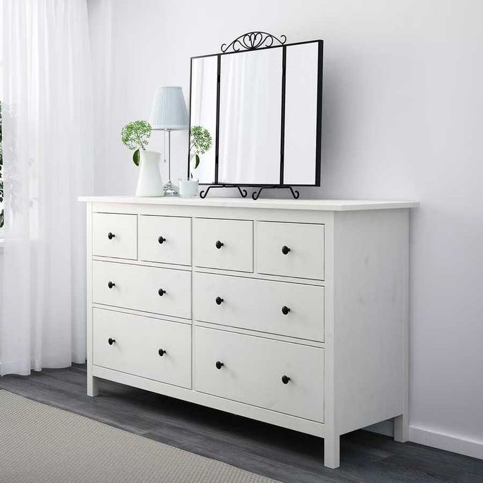 HEMNES Komoda, 8 szuflad, biała bejca, 160x96 IKEA Nowa w kartonach OKazja !