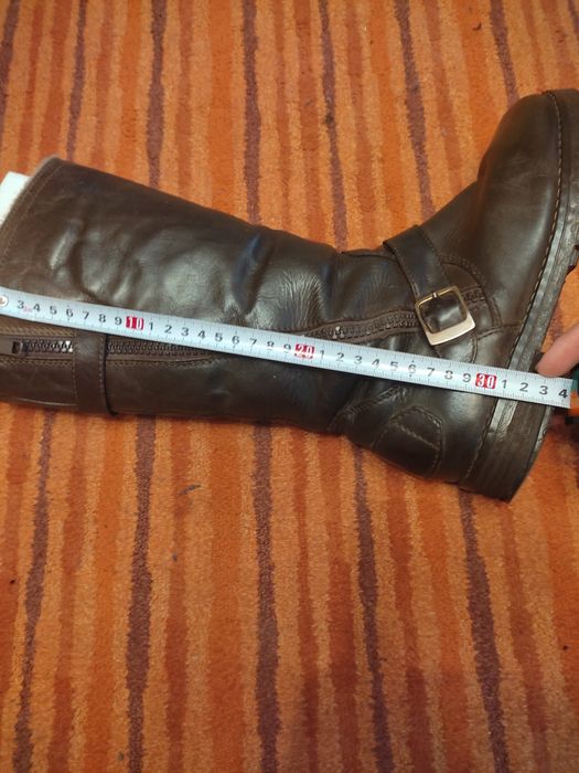 Сапоги женские зимние 39 р. Кожаные