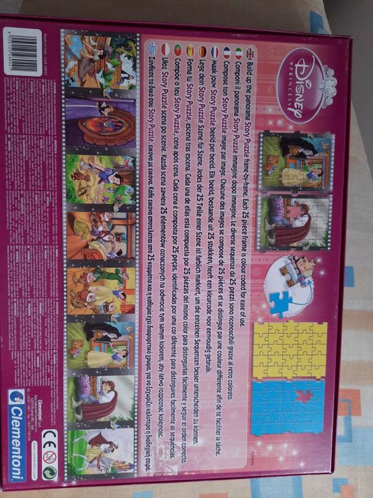 Puzzle historia śnieżki
