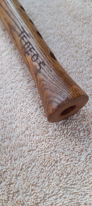 Flet drewniany tonacja C