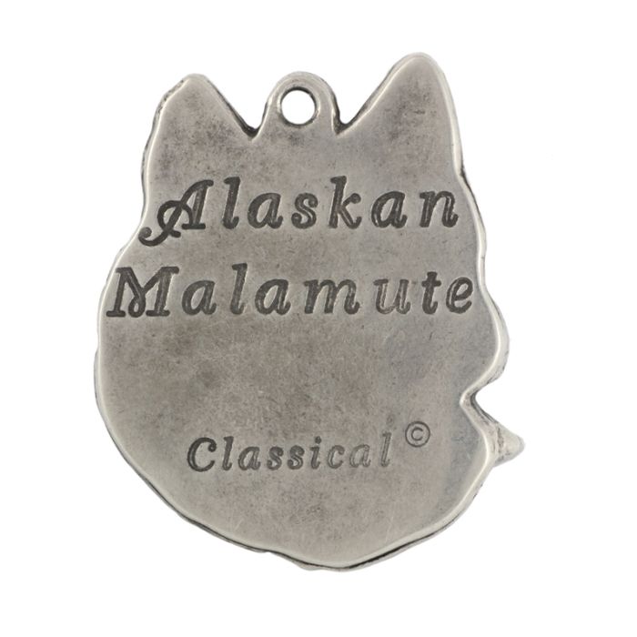 Alaskan Malamute brelok do kluczy posrebrzany Art-Dog