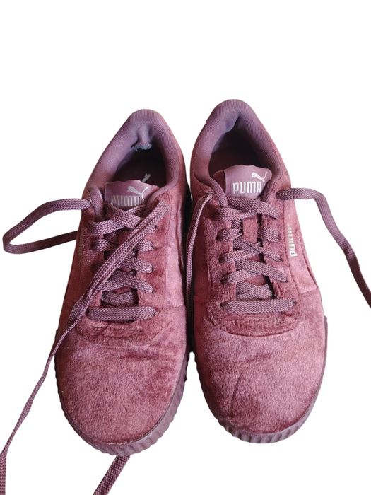 **Puma** Buty welurowe r.37 wk. 23