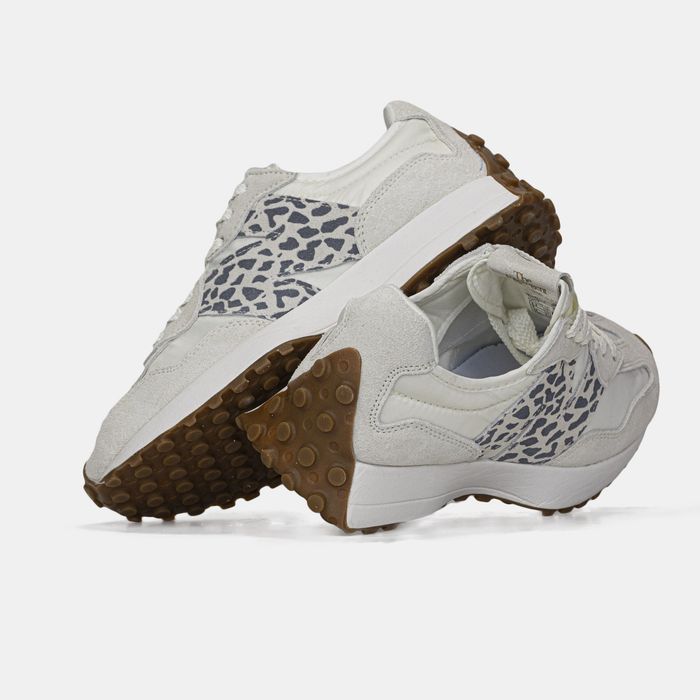 New Balance 327 White Leopard