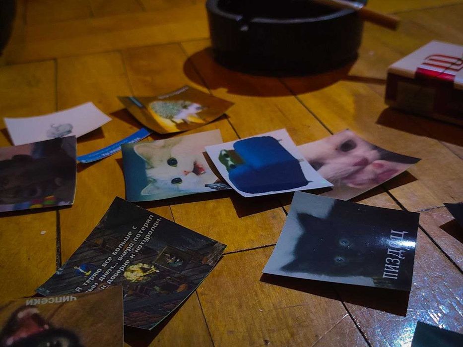 Стікери "b/tard" 118 штук. Меми, приколи, жарти та інтернет естетика