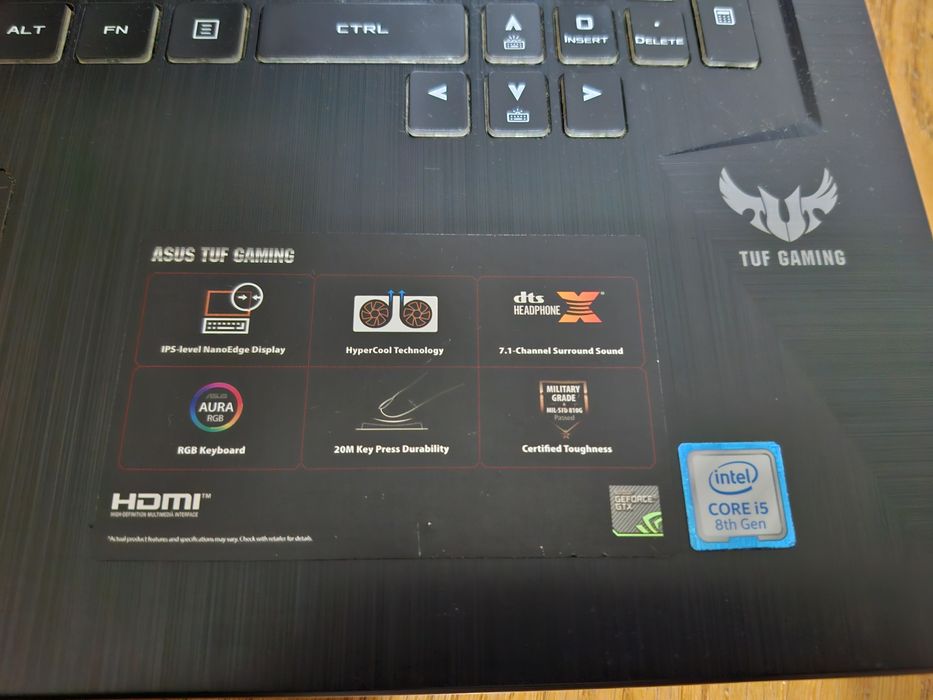 17,3" ASUS TUF Gaming FX705GD