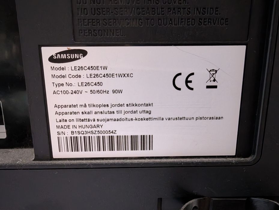 TV Samsung 26 polegadas