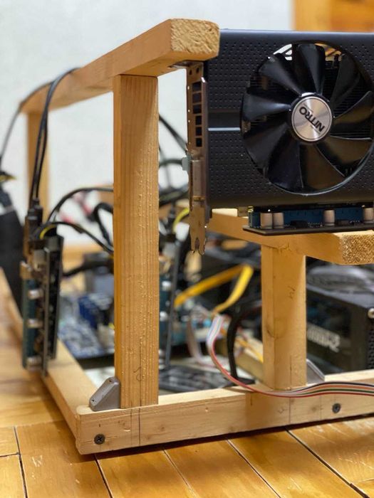 Стойка для ферми, риг, майнинг,ферма, rx470,rx480,rx570,rx580, gtx1060