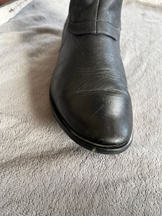Kozaki lasocki 39 skóra naturalna
