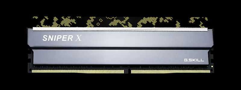 Memória RAM Gskill SniperX - 16GB DDR4 3200MHz CL16