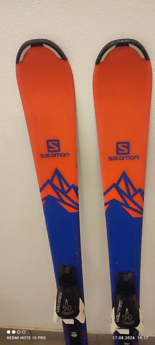 Sprzedam narty zjazdowe Salomon QST Max Jr  130 cm.