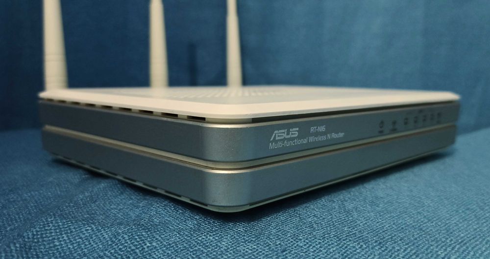 Wi-Fi роутер ASUS RT-N16 Gigabit,2хUSB 2.0