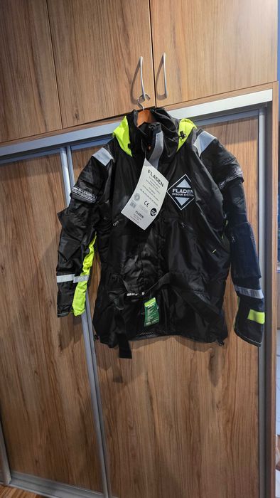 Fladen Maxximus kurtka wypornościowa ze spodniami, nowa, rozmiar XL.