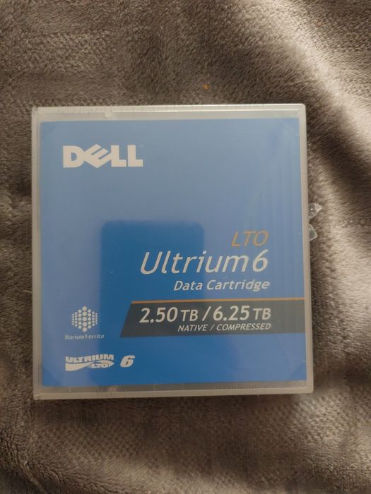 Dell LTO Ultrium 6 Data Cartridge 2,50 TB / 6,25 TB Kaseta na dane