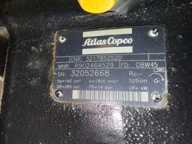 REXROTH A10VO140/A10VO71 pompa hydrauliczna komplet 3 szt