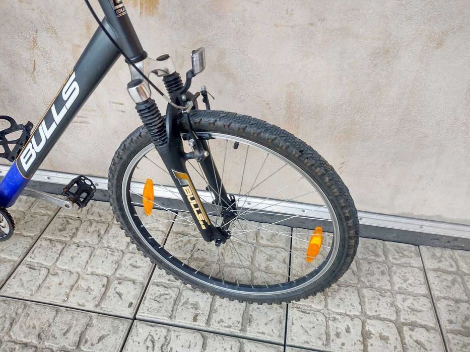 rower górski BULLS XL,amortyzator, przerzutki Shimano, aluminiowy