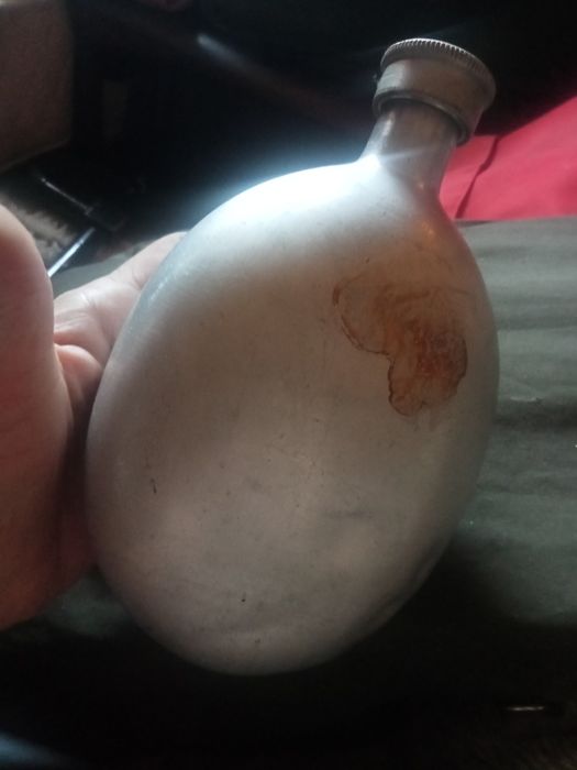 Manierka niemiecka na wodę Wehrmach WH Aluminiowa. Feldflasche