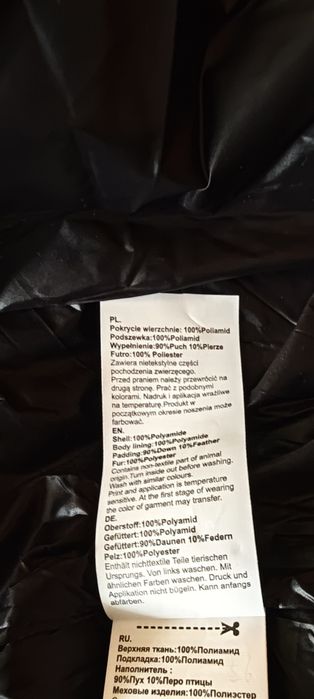Kurtka puchowa długa damska Big Star